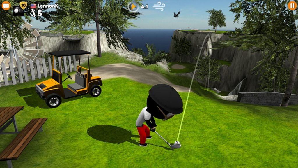 Stickman Cross Golf Battle 3