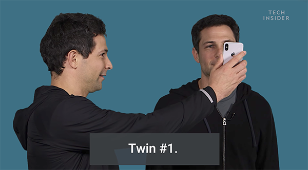 can twins crack iphone x face id 03