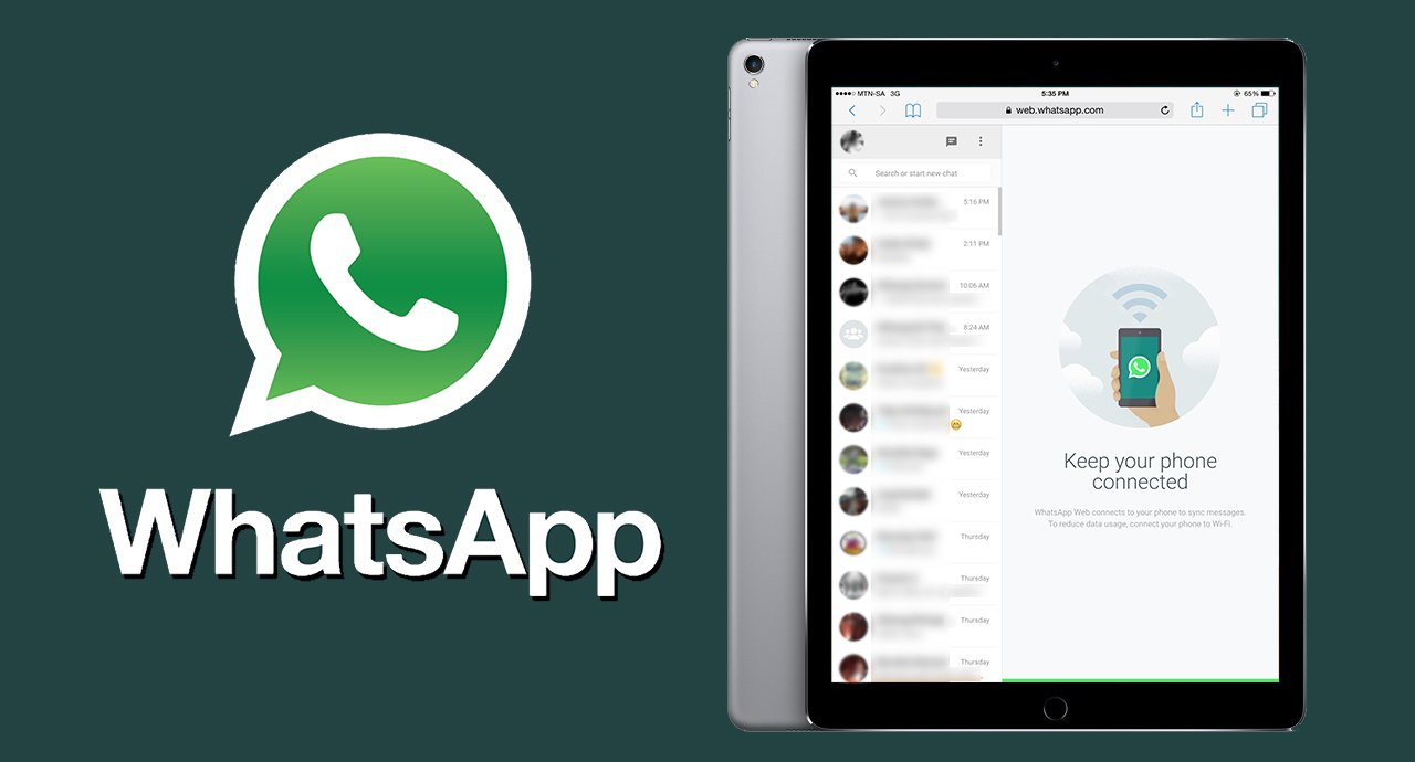 whatsapp may be available for ipad 00b