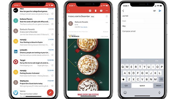 gmail for iphone