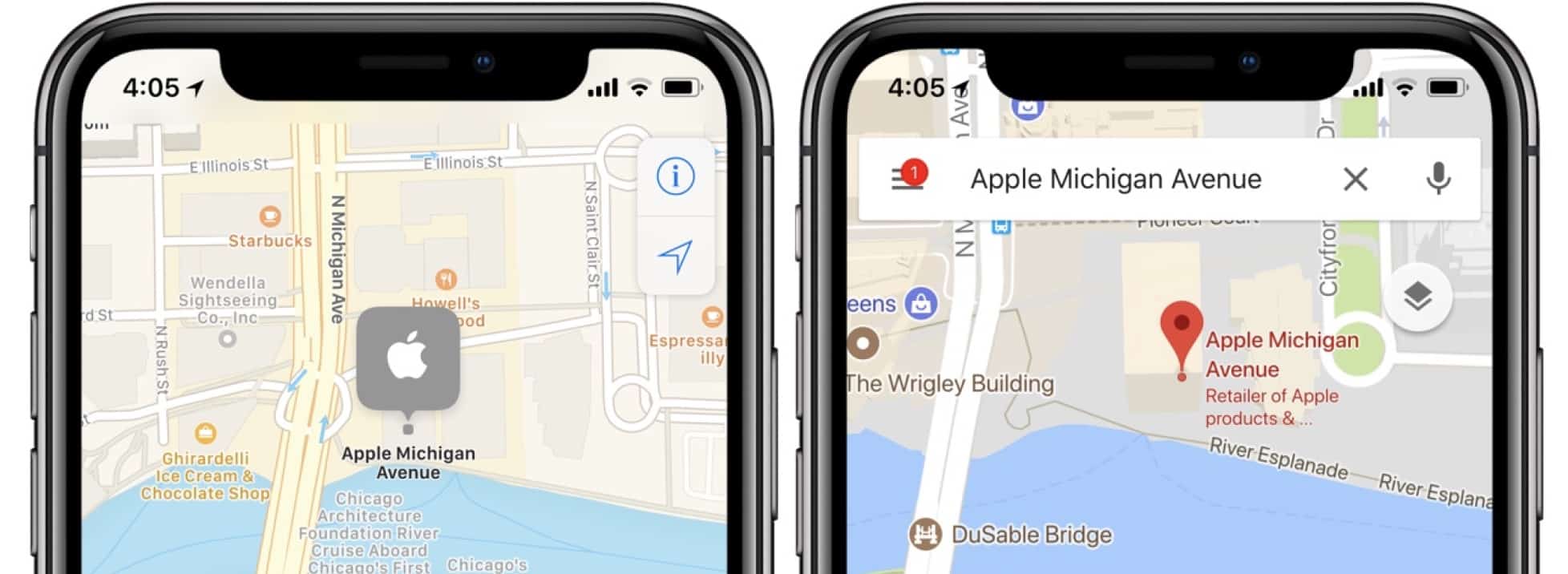 google maps for ios iphone