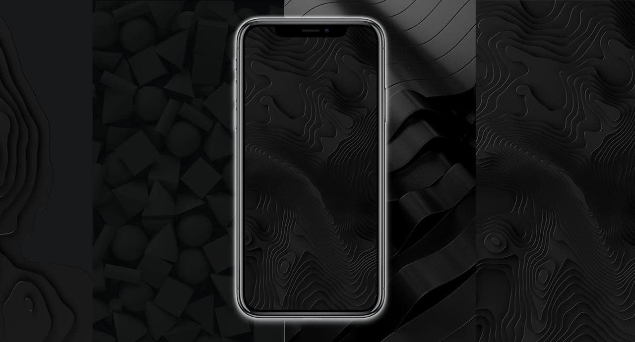 iphone black wallpaper 00a
