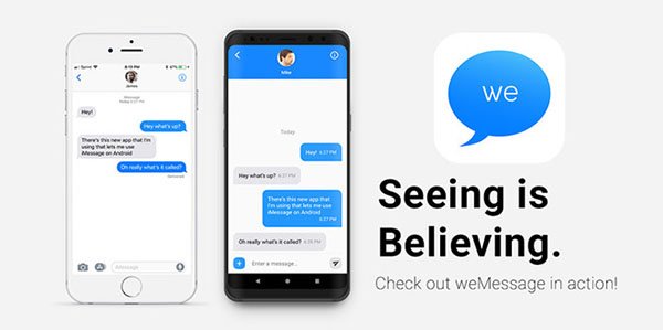 wemessage is imessage for android 00