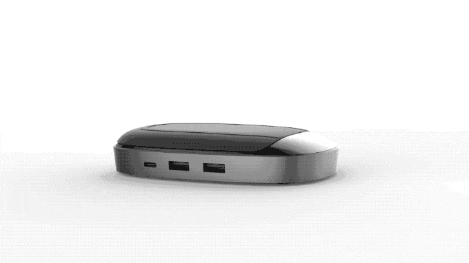 sanyo hyperdrive usb c hub with 7 5w qi wireless charger 07