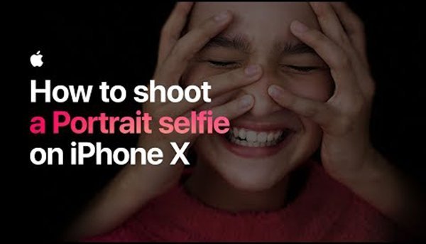 apple ad iphone x portrait selfie 00