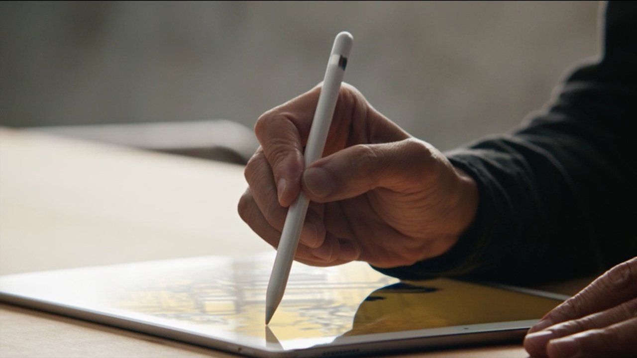 apple pencil would be used in any surface by this apple patent 00