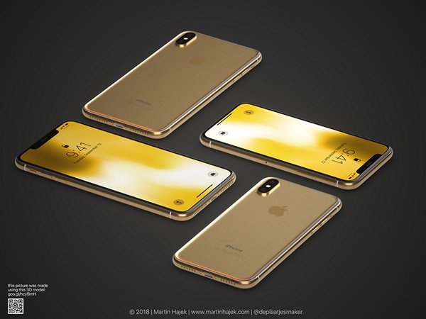 golden iphone x by martin hajek 12