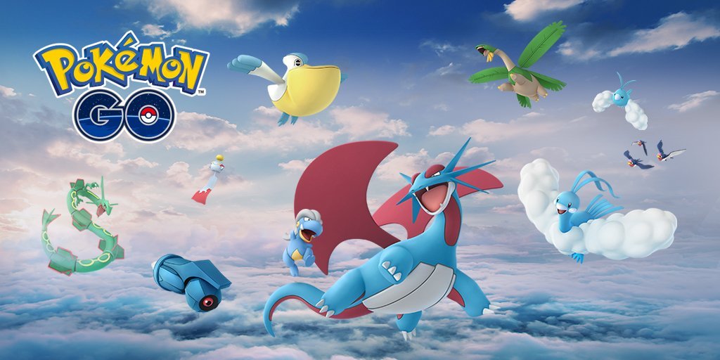 pokemon go more hoenn flying dragon type with rayquaza 00