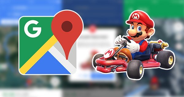 Google Maps Mario Kart 00