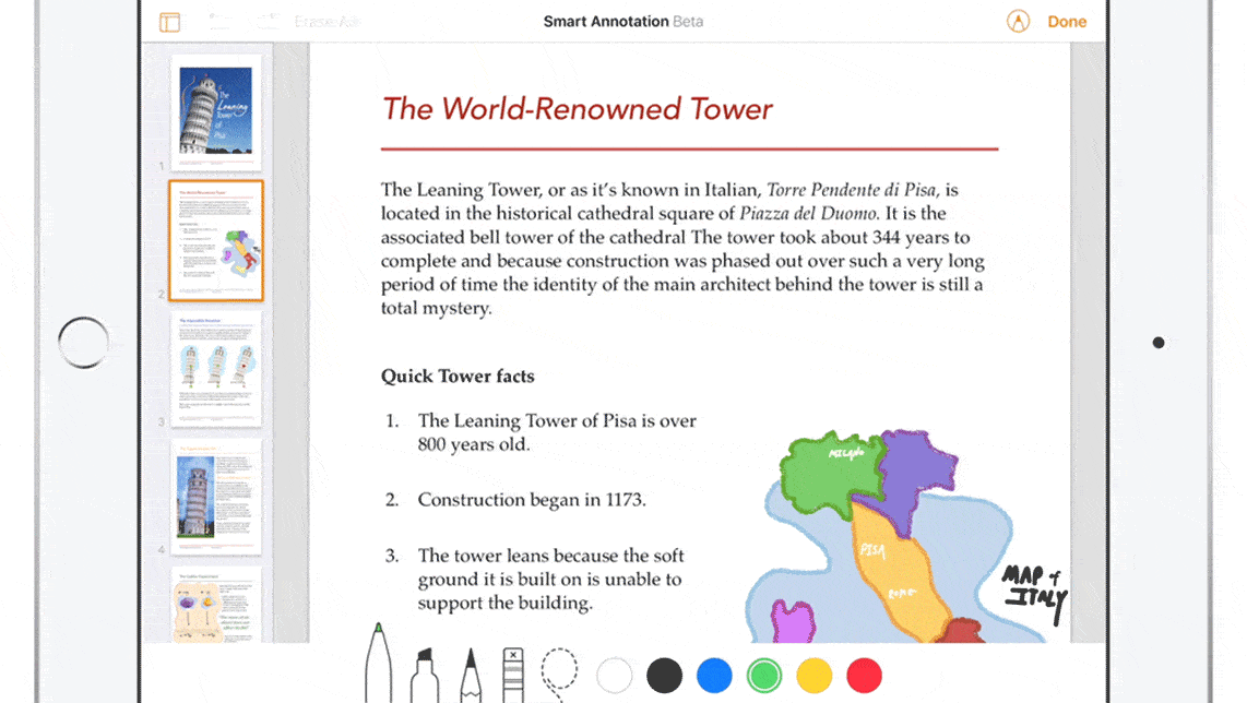 iwork for ipad will support apple pencil 02