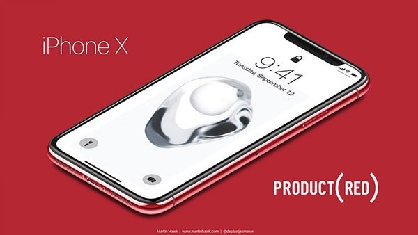 productred iphone x by martin hajek 00