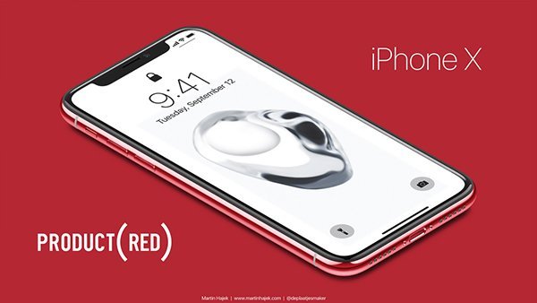 productred iphone x by martin hajek 01
