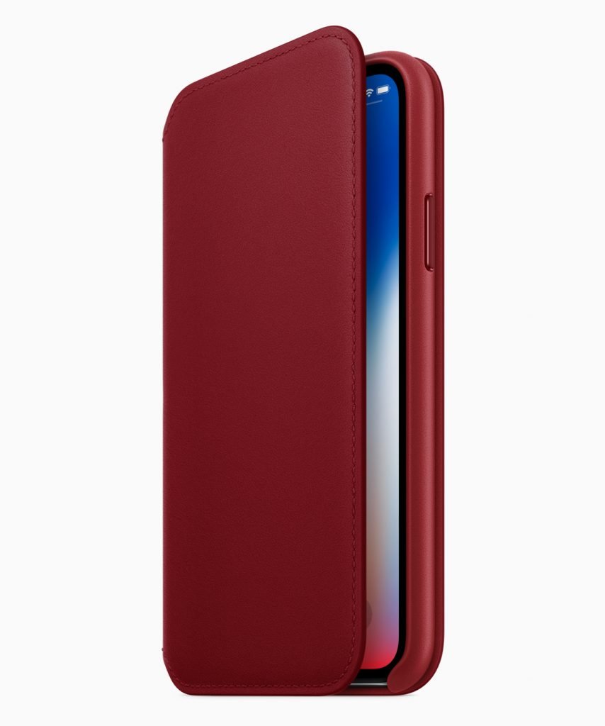 iPhone8 iPhone8PLUS PRODUCT RED Folio Case 041018