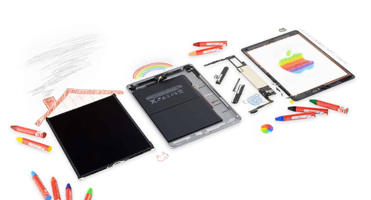 iFixit 拆解第6 代iPad（2018）電池容量和規格確定- 流動日報