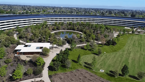 it may be the last apple park drone video before apple shot down 03