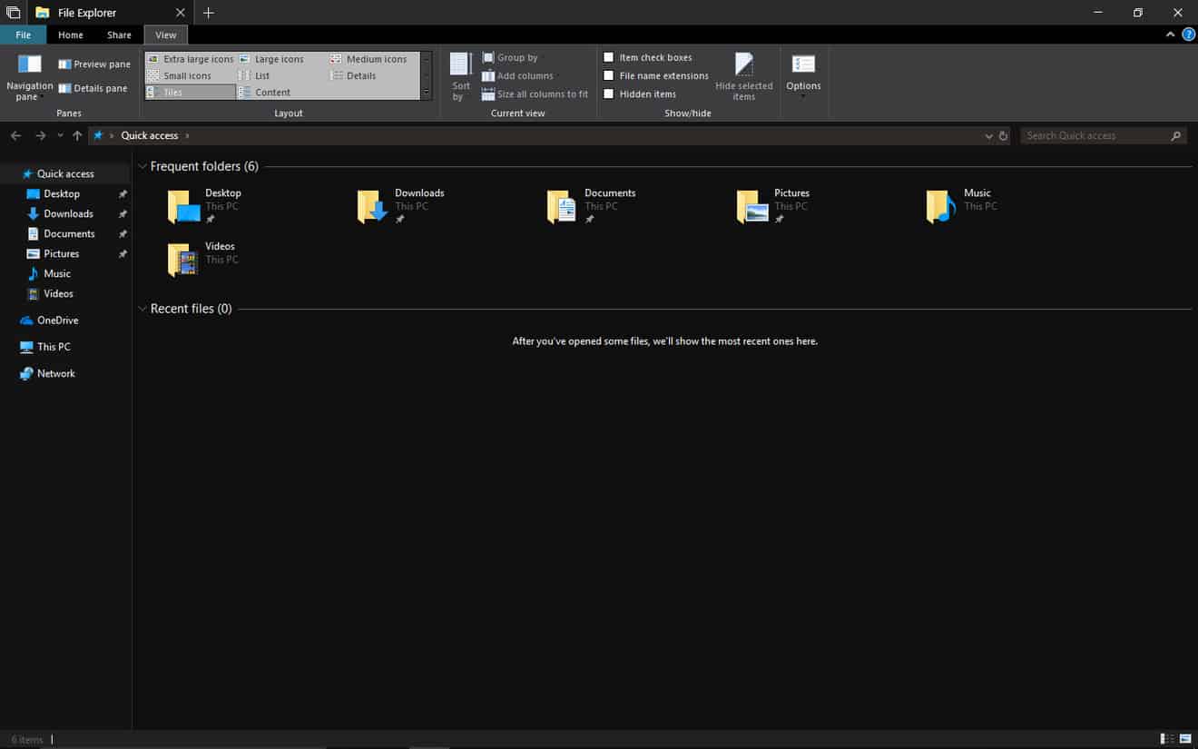 windows 10 file explorer dark mode 01
