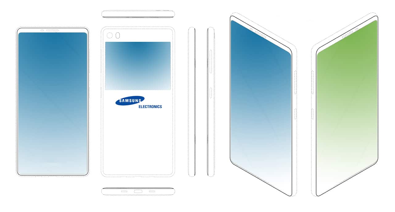 patent hints full screen display samsung phone 00