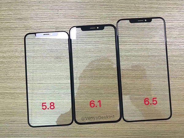 2018 iphone front panel leaked photos 01