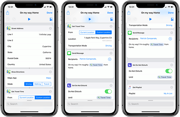 ios 12 shortcuts hands on in foreign website 01