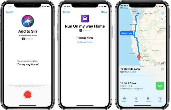 ios 12 shortcuts hands on in foreign website 02