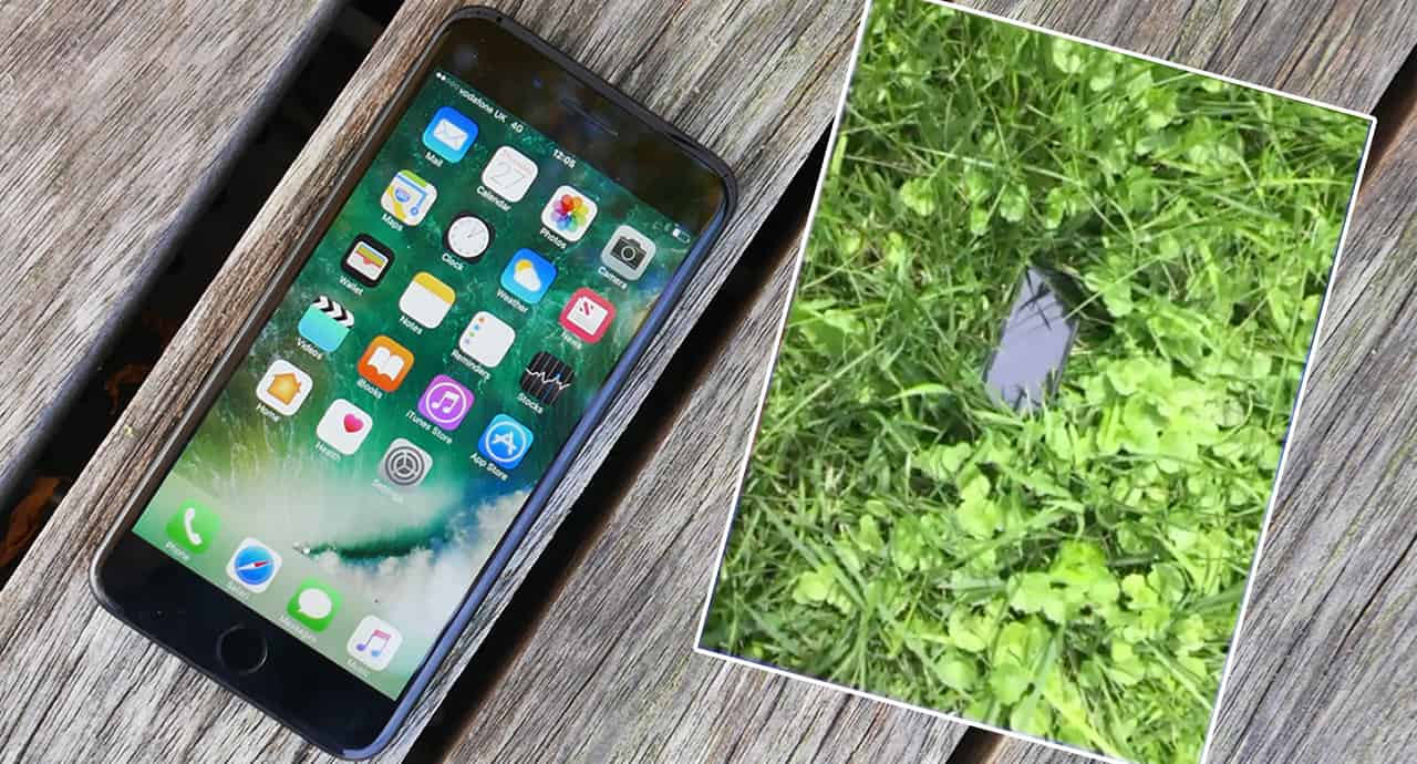 two iphones droped from hundreds feet 00