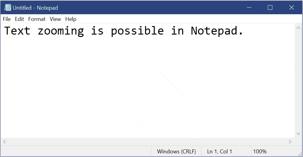 windows notepad update 2018 02
