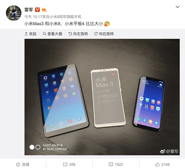 xiaomi mi max 3 is a big phone 01