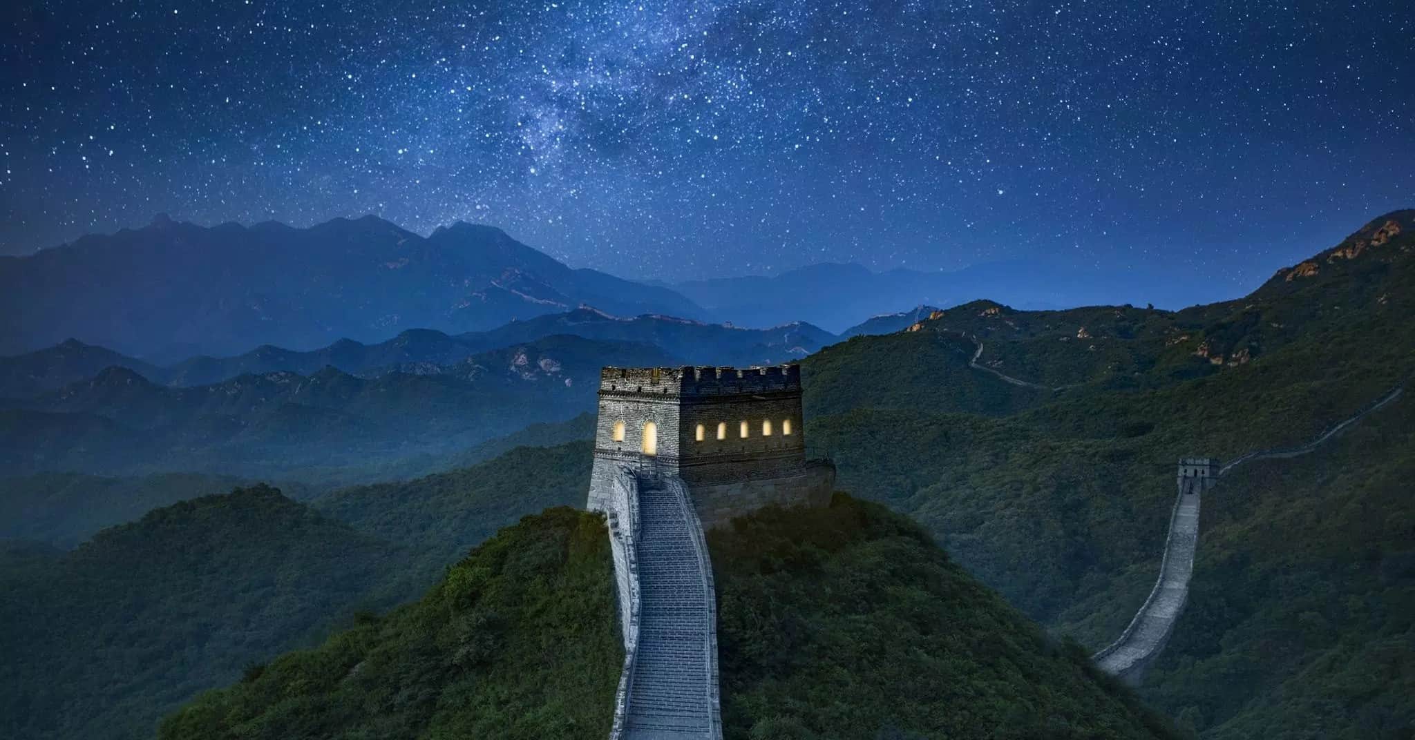 Night on Great Wall 1 1