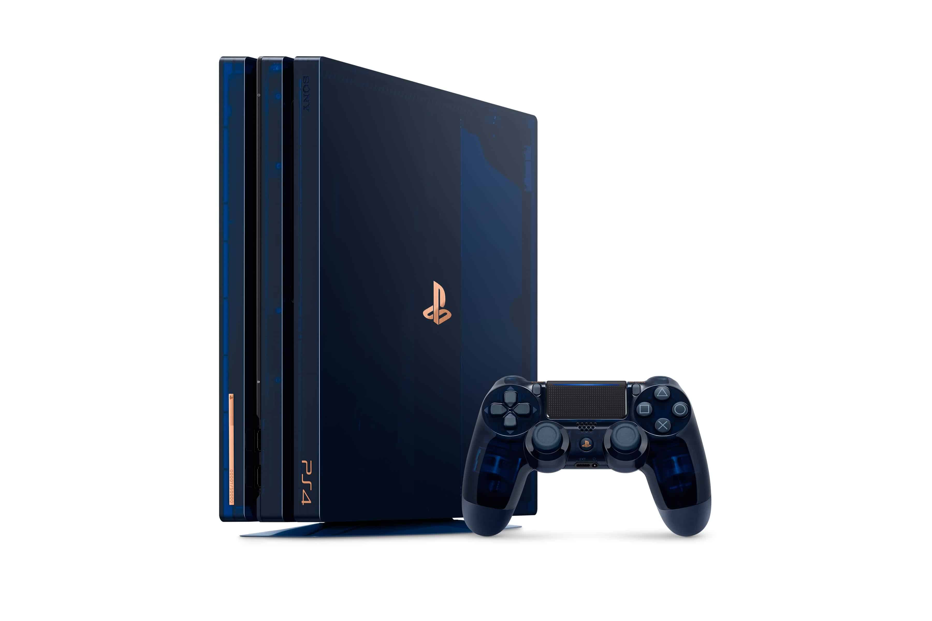 全球限量5 萬部Sony 將推出「PS4 Pro 500 Million Limited Edition 