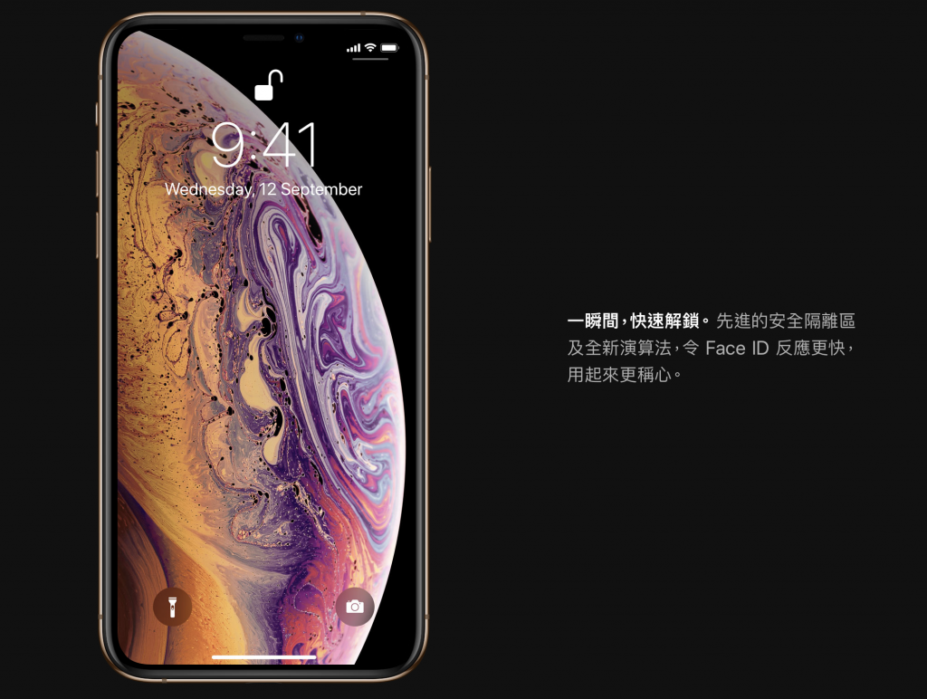 iPhone Xs Face ID 2
