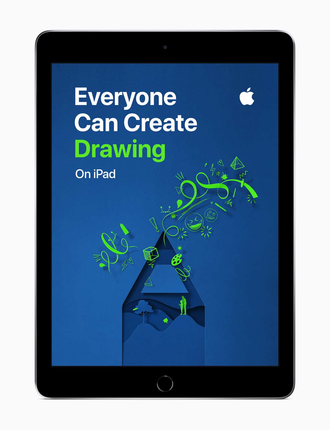 Apple iPad Everyone Can Create drawing screen 09262018
