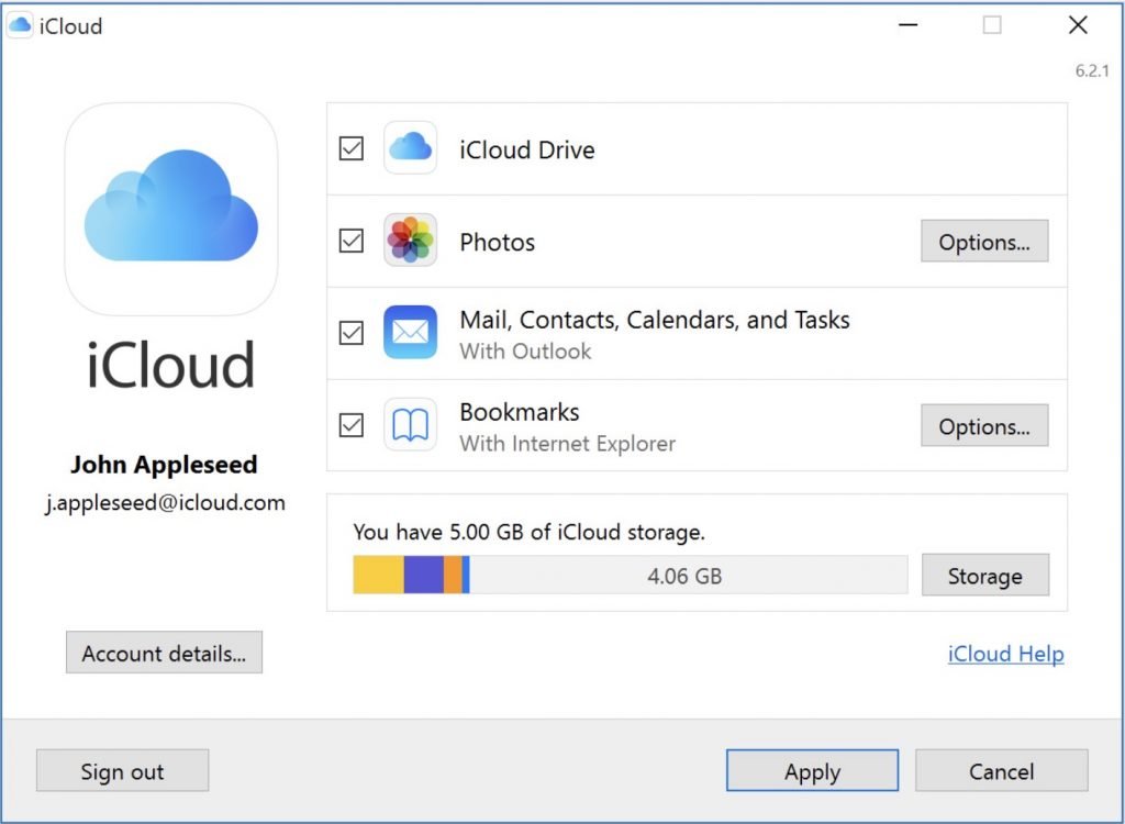 icloud photos not downloading to windows 10