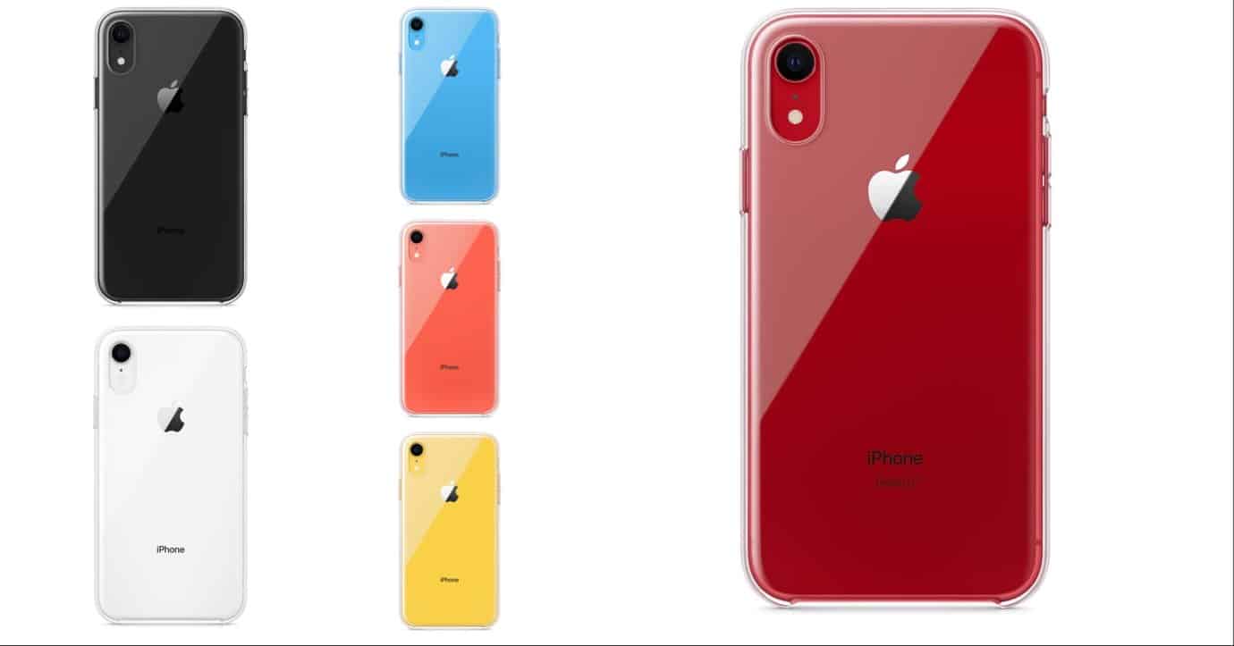 iPhone XR clear case