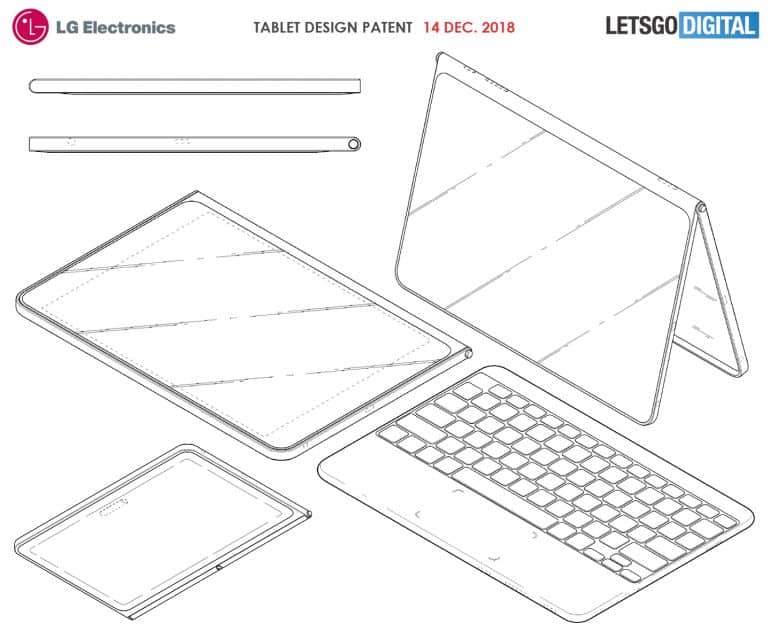 lg tablet keyboard