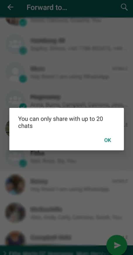 whatsapp new limits
