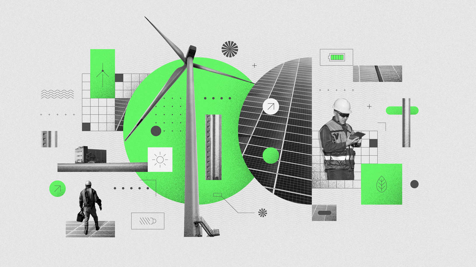 Apple suppliers clean energy illustration
