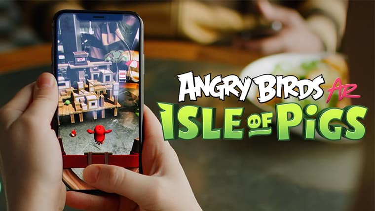 Angry Birds AR Isle of Pigs