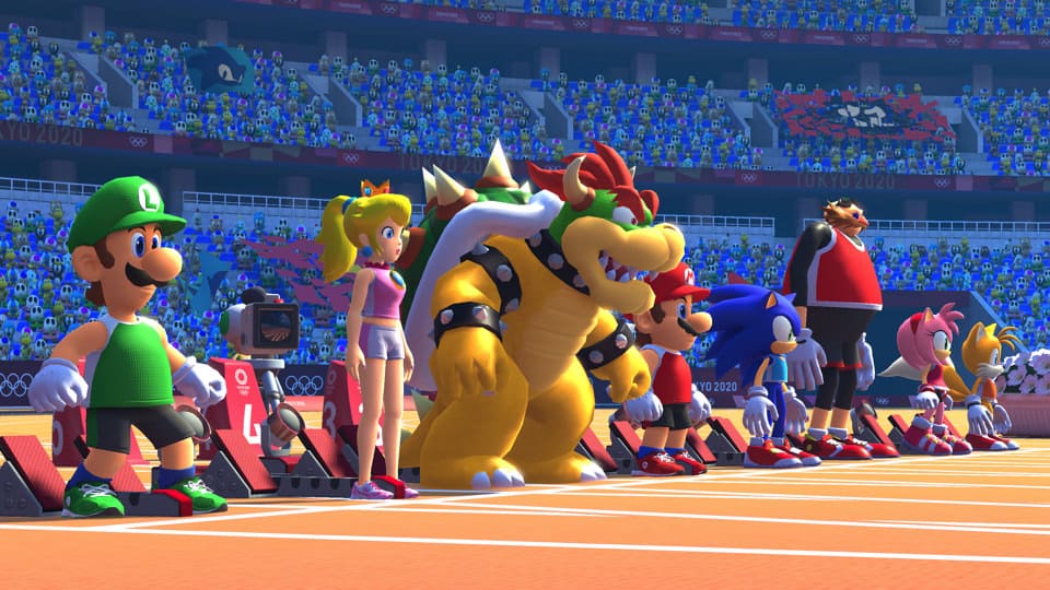 Mario Sonic Olympic Games Tokyo 2020 1