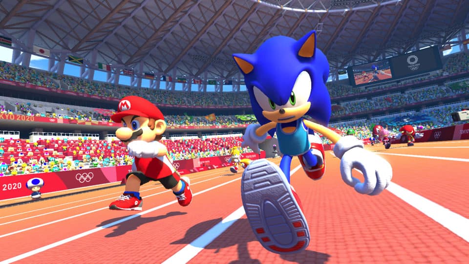 Mario Sonic Olympic Games Tokyo 2020 2