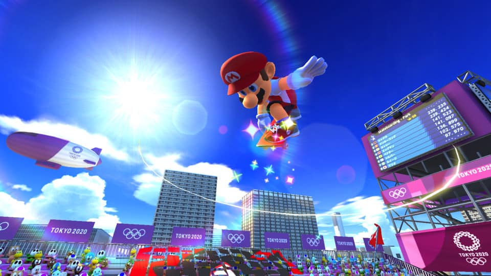 Mario Sonic Olympic Games Tokyo 2020 6