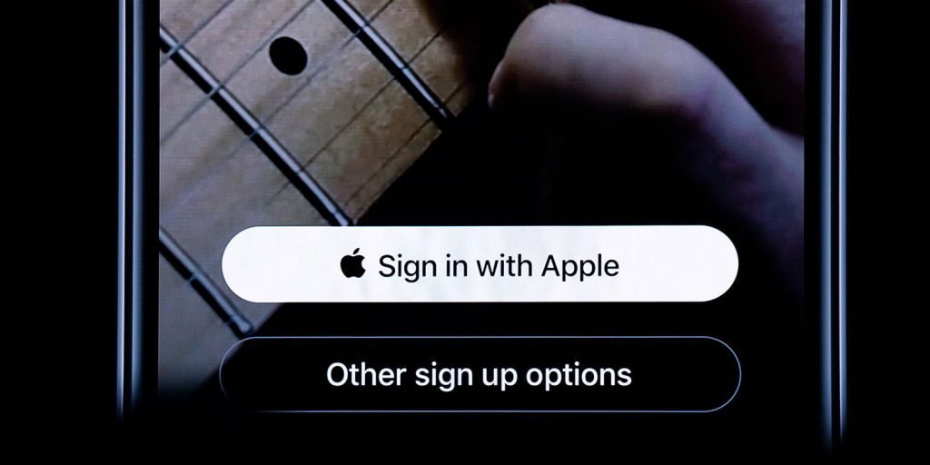 Sign in with Apple 1