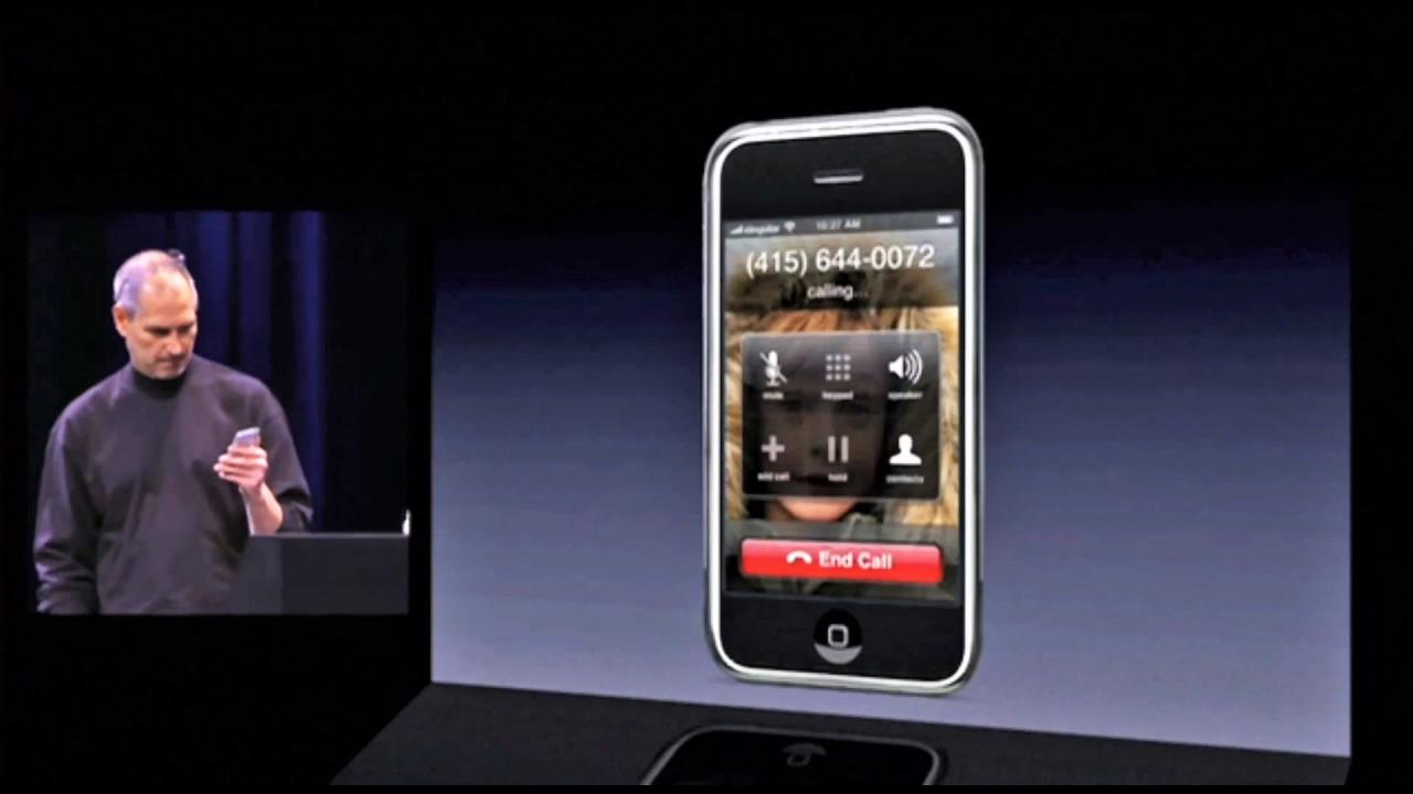 Steve Jobs First iPhone 2 1