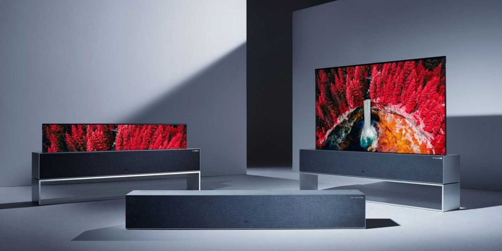 lg rollable tv ces 2019 key visual