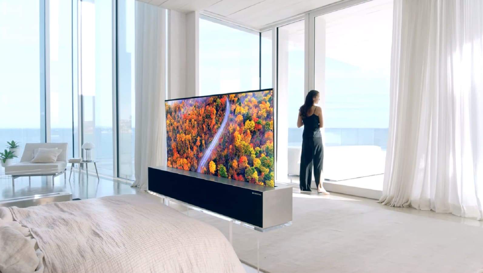 oled rollable tv
