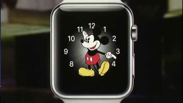 mickey mouse apple watch