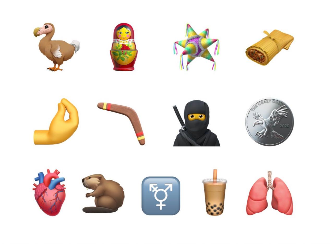 apple new emoji reveal july 2020