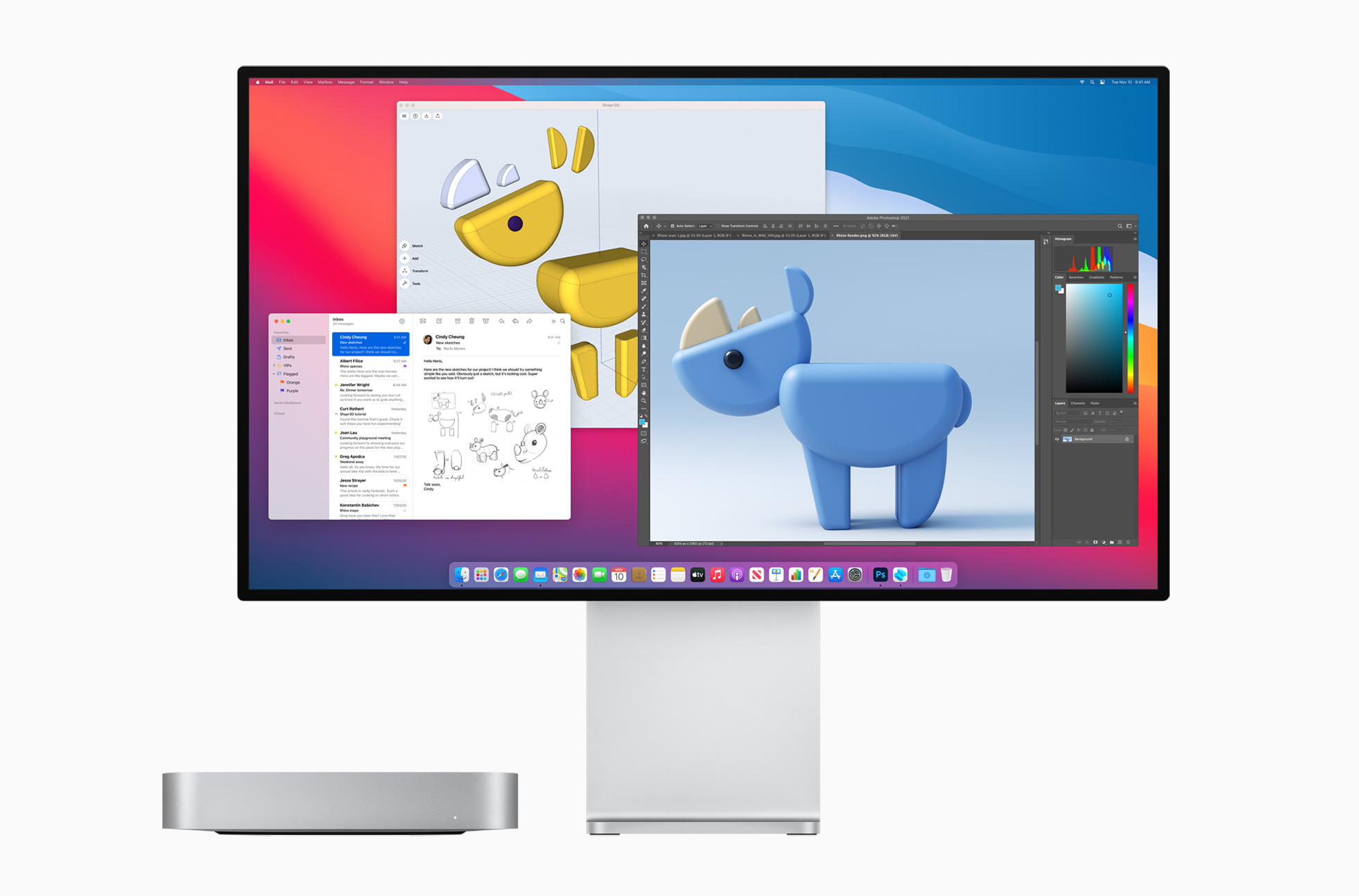 Apple new mac mini prodisplay bigsur