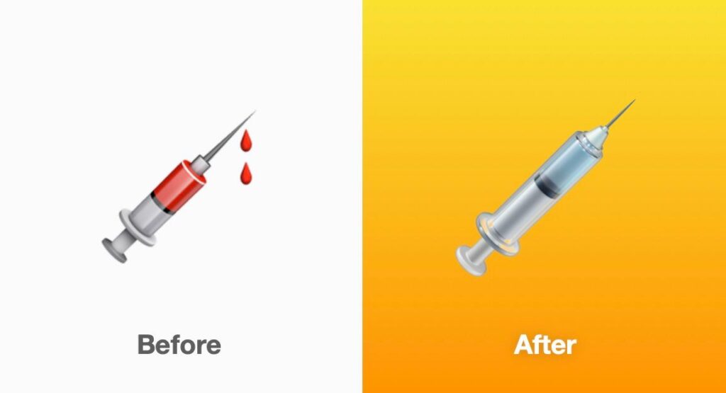 syringe emoji update ios 14 5 emojipedia