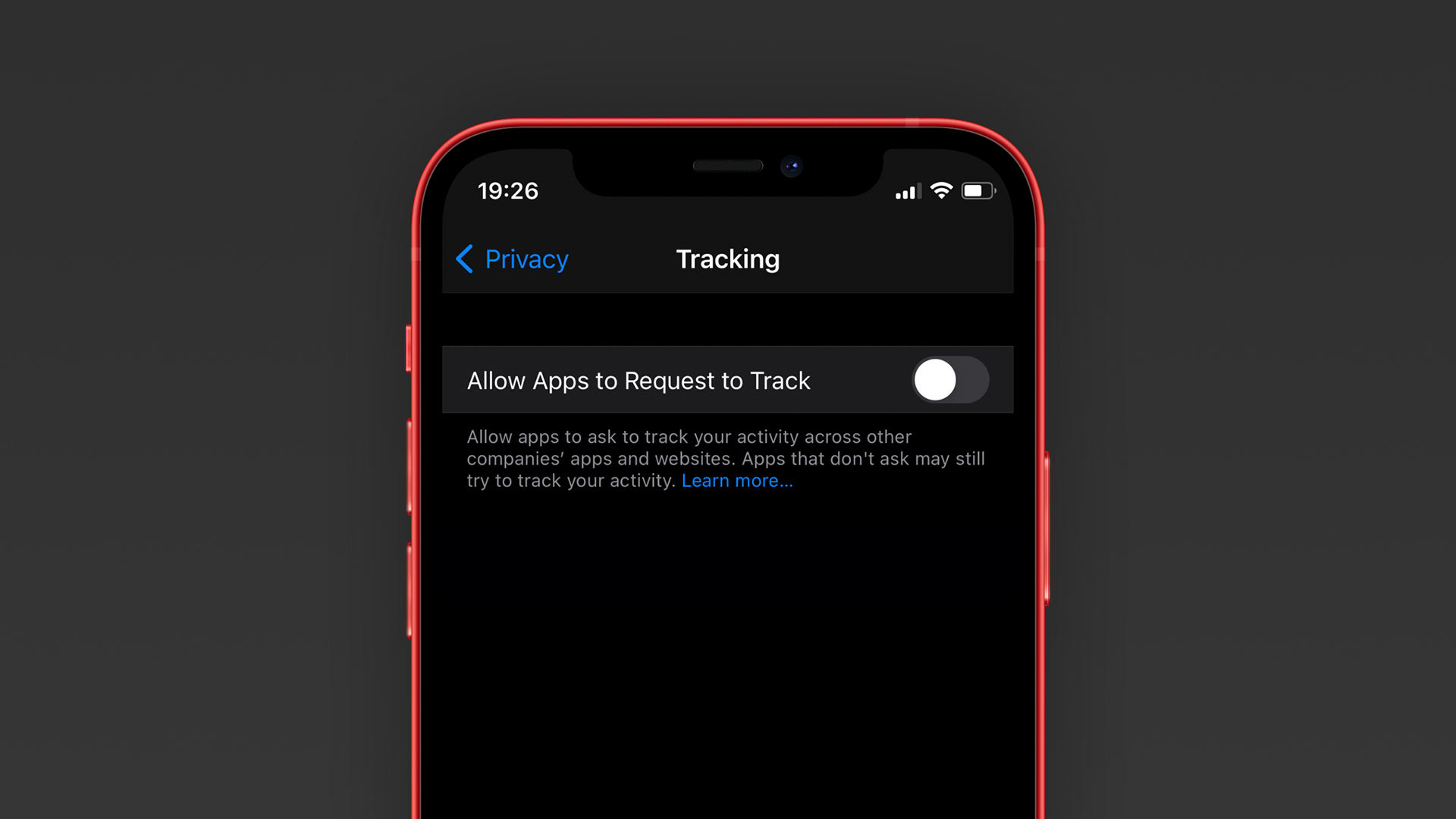 App Tracking Privacy iOS