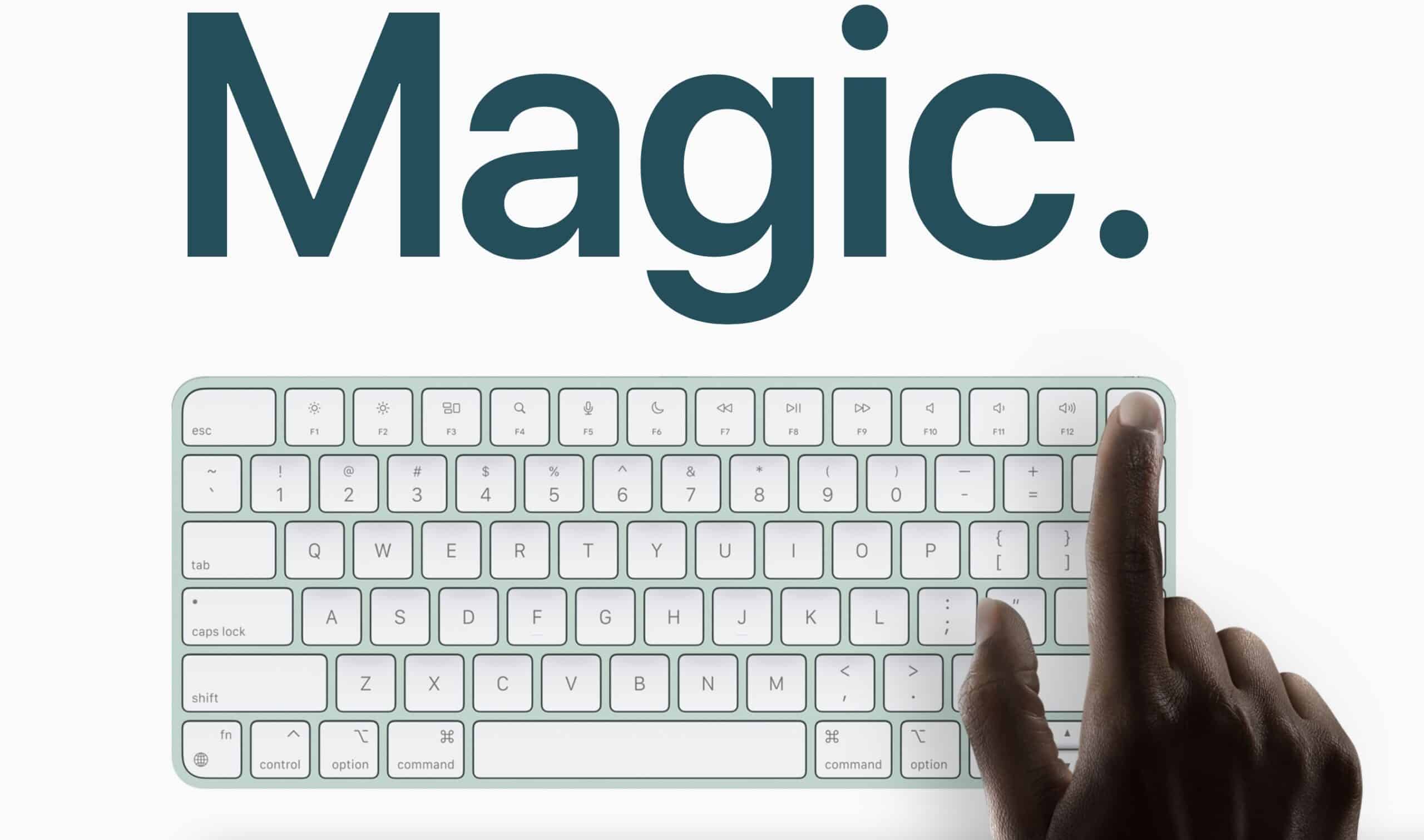 新 Magic Keyboard 為所有 M1 Mac 加入 Touch ID